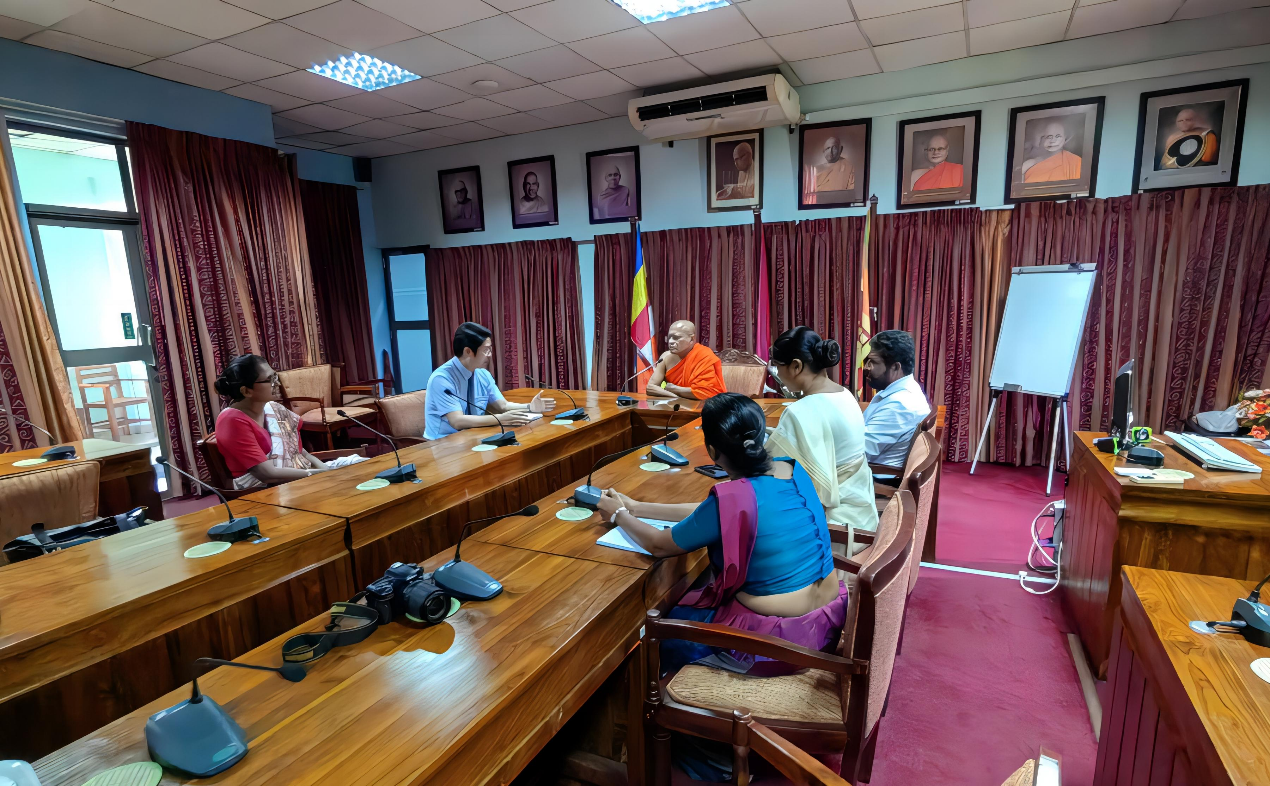 The Official Visit of the Two Directors of the CIUC to Buddhist and Pali University of Sri Lanka (BPU)